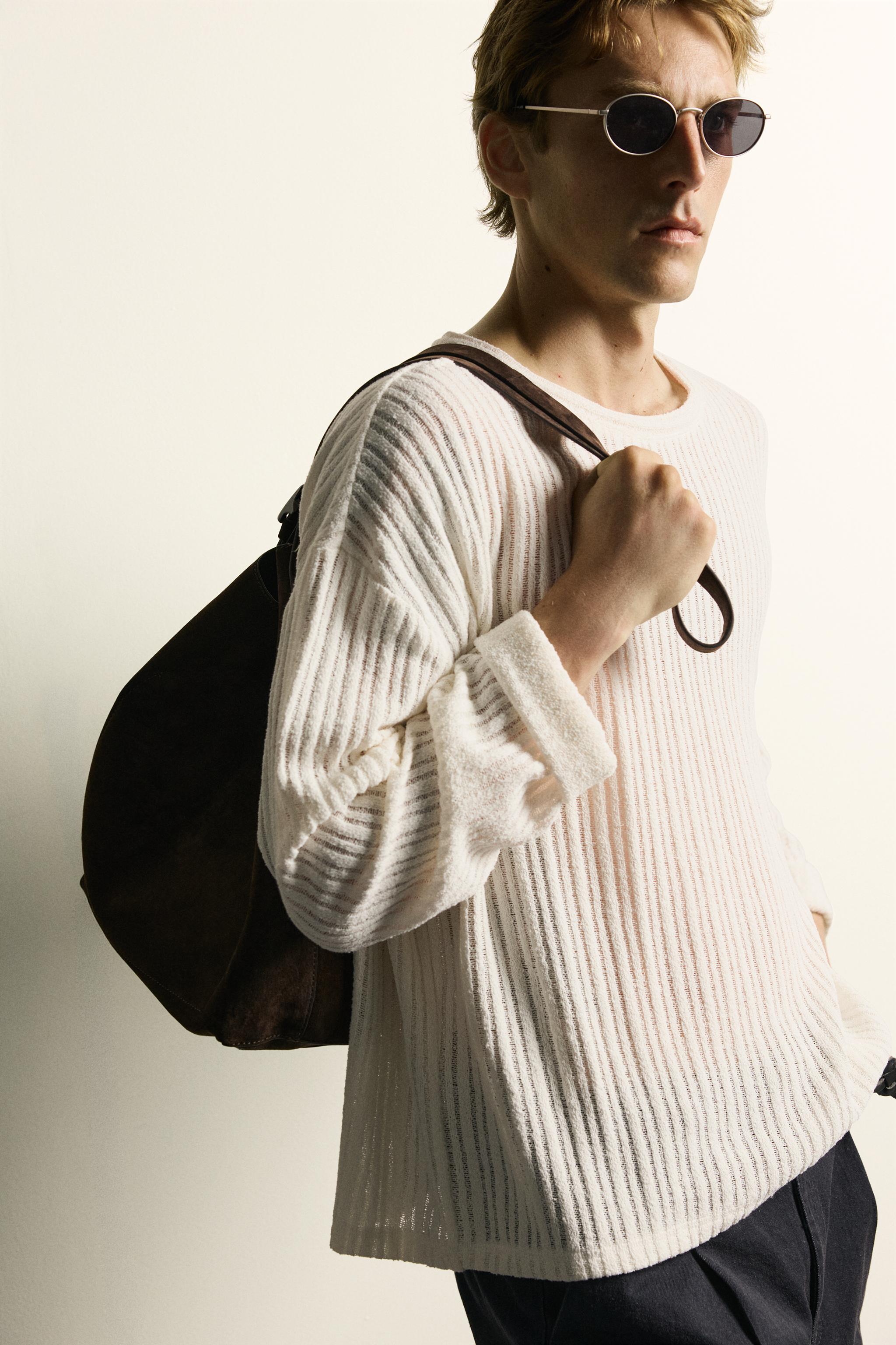 TEXTURED RELAXED FIT T-SHIRT